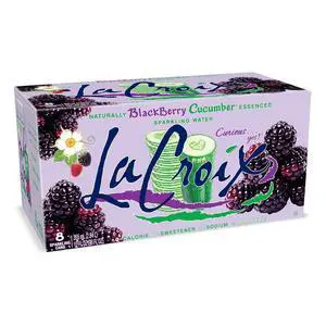 La Croix Sparkling Water, Blackberry Cucumber, 8-Pack Zero Sugar, Zero Calories, Zero Sodium La Croix Sparkling Water, Blackberry Cucumber, 8-Pack Zero Sugar, Zero Calories, Zero Sodium