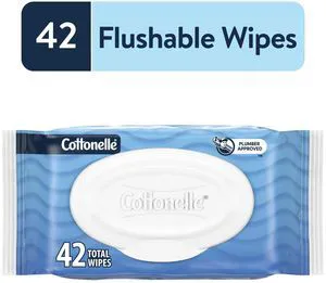 Cottonelle Ultra Fresh Flushable Wet Wipes, 1 Flip-Top Pack Cottonelle Ultra Fresh Flushable Wet Wipes, 1 Flip-Top Pack