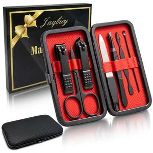 Stocking Stuffers Gift for Dad Men, Manicure Set Nail Clippers Grooming Kit with Travel Case, Personal Care Tools Birthday Gifts for Men Women Stocking Stuffers Gift for Dad Men, Manicure Set Nail Clippers Grooming Kit with Travel Case, Personal Care Tools Birthday Gifts for Men Women