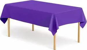 2 Pack Dark Purple Tablecloth Plastic Rectangle Table Covers PEVA Dark Purple Plastic Table Cloths for Parties Disposable 54 x 108 Inch Tablecloth for Birthday Party School Baby Shower Kitchen Dining 2 Pack Dark Purple Tablecloth Plastic Rectangle Table Covers PEVA Dark Purple Plastic Table Cloths for Parties Disposable 54 x 108 Inch Tablecloth for Birthday Party School Baby Shower Kitchen Dining