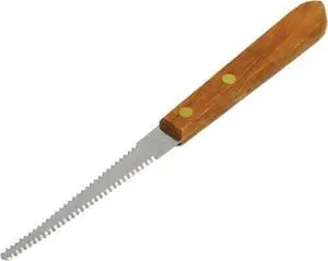 Chef Craft Select Stainless Steel Grapefruit Knife, 3.75 inch Blade 7.5 inches in Length, Wood Handled Chef Craft Select Stainless Steel Grapefruit Knife, 3.75 inch Blade 7.5 inches in Length, Wood Handled