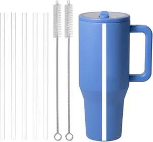 Replacement Straws Compatible with HydroJug Traveler 40 oz,Clear Drinking Straws for Hydrojug Traveler 40 oz Tumbler Cup,Reusable Straw Cleaner Brush for Hydrojug Traveler Tumbler Accessories Replacement Straws Compatible with HydroJug Traveler 40 oz,Clear Drinking Straws for Hydrojug Traveler 40 oz Tumbler Cup,Reusable Straw Cleaner Brush for Hydrojug Traveler Tumbler Accessories