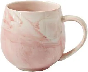 10 oz Marble Ceramic Coffee Mug Pink Latte Mugs Lightweight Tea Cup | Dishwasher & Microwave Safe for Women Birthday Christmas Wedding 10 oz Marble Ceramic Coffee Mug Pink Latte Mugs Lightweight Tea Cup | Dishwasher & Microwave Safe for Women Birthday Christmas Wedding