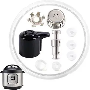 Replacement Parts for Instant Pot Duo/Duo Plus 5&6QT, 10Pcs Set with Steam Release Valve, Sealing Ring, Float Valve replacement for Instant Pot, lid replacement for Instantpot IP-DUO50 IP-DUO60 Replacement Parts for Instant Pot Duo/Duo Plus 5&6QT, 10Pcs Set with Steam Release Valve, Sealing Ring, Float Valve replacement for Instant Pot, lid replacement for Instantpot IP-DUO50 IP-DUO60