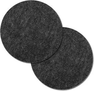 Urbanstrive 4 PCS Coasters Absorbent Felt Coasters for Drinks Bar Home, 4 Inch (Black Round) Urbanstrive 4 PCS Coasters Absorbent Felt Coasters for Drinks Bar Home, 4 Inch (Black Round)