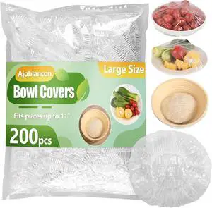 200pcs Bowl Covers Bread Proofing Reusable Large Shower Caps for Sourdough Bread Baking Rising Elastic Plastic Wrap for food Keep Food Fresh Outdoor Keeping Bags 200pcs Bowl Covers Bread Proofing Reusable Large Shower Caps for Sourdough Bread Baking Rising Elastic Plastic Wrap for food Keep Food Fresh Outdoor Keeping Bags