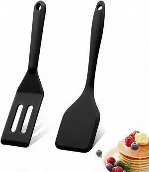 Small Silicone Spatula Set, Mini Spatulas for Baking, Cooking, Serving | Heat resistant to 446°F, thin narrow spatulas for kitchen use safe for non stick frying pans, great for cookies & brownies Small Silicone Spatula Set, Mini Spatulas for Baking, Cooking, Serving | Heat resistant to 446°F, thin narrow spatulas for kitchen use safe for non stick frying pans, great for cookies & brownies