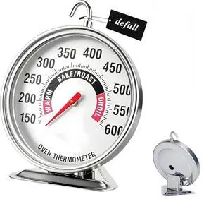 Oven Thermometer Extra Large 3" with Easy-Read Dial | 150-600F Pro Accurate Temp Gauge for Kitchen, Baking, Grill & Meat | Hang or Stand for Gas/Electric Ovens Oven Thermometer Extra Large 3" with Easy-Read Dial | 150-600F Pro Accurate Temp Gauge for Kitchen, Baking, Grill & Meat | Hang or Stand for Gas/Electric Ovens