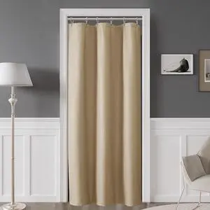 OVZME Taupe Stall Fabric Shower Curtain 36 x 72 Inch, Soft Waffle Small Shower Curtain for Bathroom with Texture for Narrow Stall Size, Machine Washable Water Resistance, Hotel Style OVZME Taupe Stall Fabric Shower Curtain 36 x 72 Inch, Soft Waffle Small Shower Curtain for Bathroom with Texture for Narrow Stall Size, Machine Washable Water Resistance, Hotel Style