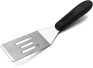 Small Metal Spatula, Stainless Steel Mini Turner for Baking(1) | Brownie, cookie, lasagna, pancakes & cake. Cutter & serve turner. Flipping & cooking. Durable professional grade. Small Metal Spatula, Stainless Steel Mini Turner for Baking(1) | Brownie, cookie, lasagna, pancakes & cake. Cutter & serve turner. Flipping & cooking. Durable professional grade.