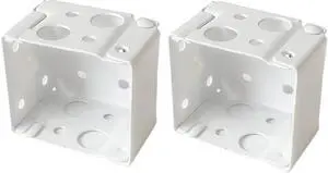 Cutelec Box Mounting Bracket 1set for 1-1/2" Blinds White Color Window Blinds Headrail Bracket Cutelec Box Mounting Bracket 1set for 1-1/2" Blinds White Color Window Blinds Headrail Bracket