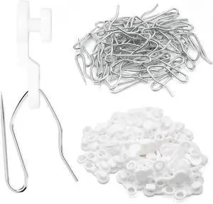 29mm White Plastic Traverse Rod Slides-Metal Curtain Hooks Curtain Curtain Track Gliders & Drapery Hook Window Door Shower Curtain Accessories 30Pcs 29mm White Plastic Traverse Rod Slides-Metal Curtain Hooks Curtain Curtain Track Gliders & Drapery Hook Window Door Shower Curtain Accessories 30Pcs