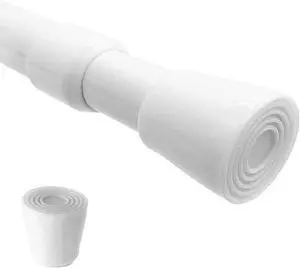 AIJIEGUANG Spring Tension Curtain Rods 28-43in Spring Load Adjustable Expandables Heavy Duty Steel Small Short Tension Curtain Rod for Windows,Kitchen,Doorway,Bathroom,Cupboard Bars AIJIEGUANG Spring Tension Curtain Rods 28-43in Spring Load Adjustable Expandables Heavy Duty Steel Small Short Tension Curtain Rod for Windows,Kitchen,Doorway,Bathroom,Cupboard Bars