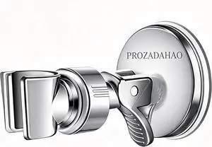 Adjustable Shower Head Holder, Bathroom Suction Cup Bracket for Handheld Showerhead, Removable Wall Mounted Shower Bracket (Silver) (Silver, 1) Adjustable Shower Head Holder, Bathroom Suction Cup Bracket for Handheld Showerhead, Removable Wall Mounted Shower Bracket (Silver) (Silver, 1)