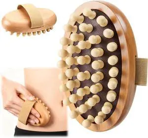 2 Pcs Meridian Brush, Wood Therapy Massage Tools with Essential Oil | Handheld Natural Meridian Massage Brush for Belly Fat Cellulite Massage Tool for Legs Arms Back Office Workers Stress Relieve 2 Pcs Meridian Brush, Wood Therapy Massage Tools with Essential Oil | Handheld Natural Meridian Massage Brush for Belly Fat Cellulite Massage Tool for Legs Arms Back Office Workers Stress Relieve
