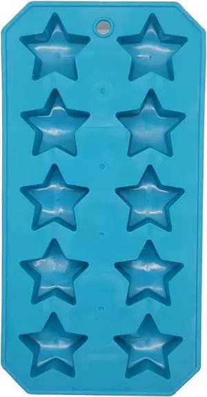 Handy Housewares Flexible Thermoplastic 10-Cube Ice Cube Tray - Star Shapes (1 Pack) Handy Housewares Flexible Thermoplastic 10-Cube Ice Cube Tray - Star Shapes (1 Pack)