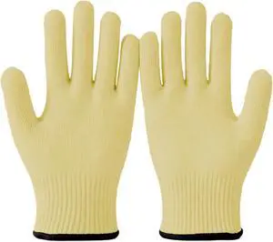 Heat Resistant Oven Gloves for Cooking, Grilling - Durable Aramid Oven Mitts Gloves with Fingers - Full Hand Protection, Ideal for Baking, Fryer, and BBQ Heat Resistant Oven Gloves for Cooking, Grilling - Durable Aramid Oven Mitts Gloves with Fingers - Full Hand Protection, Ideal for Baking, Fryer, and BBQ