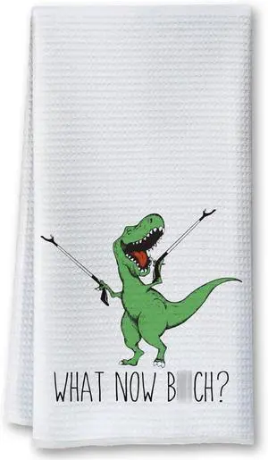 Funny Joked Themed Kitchen Dishcloth Gifts for Hostess Mom Women Housewarming, Funny Dinosaur Hand Towels for Best Friend Bestie, Sarcastic Adult Kitchen Towels Dish Towel Dishcloth 16x24 Funny Joked Themed Kitchen Dishcloth Gifts for Hostess Mom Women Housewarming, Funny Dinosaur Hand Towels for Best Friend Bestie, Sarcastic Adult Kitchen Towels Dish Towel Dishcloth 16x24