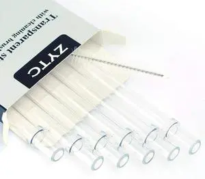 ZYTC Straws for YETI Cup 30-42oz, Reusable replacement for YETI Straw Lids | Tritan meterial, Set of 6 with 2 Cleaning Brushes, Reusable Clear Transparent Drinking Straws ZYTC Straws for YETI Cup 30-42oz, Reusable replacement for YETI Straw Lids | Tritan meterial, Set of 6 with 2 Cleaning Brushes, Reusable Clear Transparent Drinking Straws