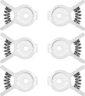 Bread, Bagel, or Chips Clips Set, White (6-Count) Bread, Bagel, or Chips Clips Set, White (6-Count)