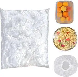 Bowl Covers Elastic - 100 Count - Reusable Plastic Bowl Covers - Covers 4-9 Inch Bowls/Plate, Flexible Food Cover, Multi-Purpose Kitchen Outdoor Must-Have Bowl Covers Elastic - 100 Count - Reusable Plastic Bowl Covers - Covers 4-9 Inch Bowls/Plate, Flexible Food Cover, Multi-Purpose Kitchen Outdoor Must-Have