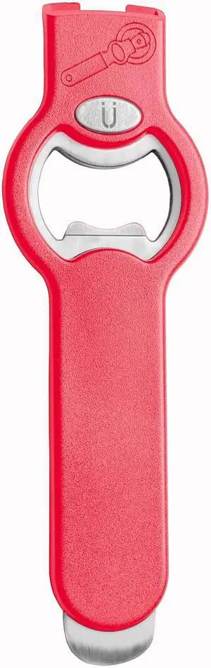 2-in-1 Magnetic Soda Can & Beer Bottle Opener-Dual Magnets for Fridge & Cap Catcher, Heavy Duty Stainless Steel, Perfect for Big Hands,Long nails, RV, Bartender, Gift for Father, Red, Openpro 1 Pack 2-in-1 Magnetic Soda Can & Beer Bottle Opener-Dual Magnets for Fridge & Cap Catcher, Heavy Duty Stainless Steel, Perfect for Big Hands,Long nails, RV, Bartender, Gift for Father, Red, Openpro 1 Pack