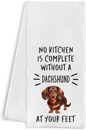 Dachshund Kitchen Hand Towels - Dachshund Wiener Dog Gifts for Women, Weiner Dog Decor, Dachshund Dish Tea Towels 16 X 24 Inches Dachshund Kitchen Hand Towels - Dachshund Wiener Dog Gifts for Women, Weiner Dog Decor, Dachshund Dish Tea Towels 16 X 24 Inches