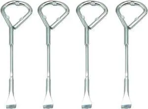 Metal Paint Can Opener Bottle Opener Steel Paint Can Opening Tool Multifunctional Painter Tool Can Opener 4 Pack (4) Metal Paint Can Opener Bottle Opener Steel Paint Can Opening Tool Multifunctional Painter Tool Can Opener 4 Pack (4)