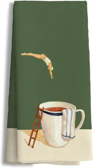 Funny Coffee Kitchen Towels Decorative, Coffee Lover Gifts for Women Men Hand Tea Towels for Kitchen Cafe Bar Shop, Barista Gifts Dish Towel Dishcloth, 16x24 Inch Funny Coffee Kitchen Towels Decorative, Coffee Lover Gifts for Women Men Hand Tea Towels for Kitchen Cafe Bar Shop, Barista Gifts Dish Towel Dishcloth, 16x24 Inch