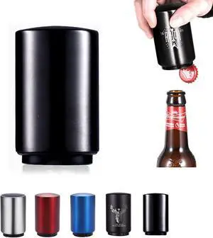Father's Day Gift for Dad, YUDANSI Push Down Bottle Opener, Automatic Beer Openers, Stainless Steel Bottle Cap Mover, Funny Kitchen Gadgets, Beer Bar Accessories Gifts for Him BF, Magnetic Corkscrew Father's Day Gift for Dad, YUDANSI Push Down Bottle Opener, Automatic Beer Openers, Stainless Steel Bottle Cap Mover, Funny Kitchen Gadgets, Beer Bar Accessories Gifts for Him BF, Magnetic Corkscrew