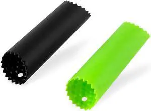 2Pack Garlic Peelers, 5.12 Inches Silicone Garlic Skin Remover - Effortless Peeling for Kitchen Use, Black/Green 2Pack Garlic Peelers, 5.12 Inches Silicone Garlic Skin Remover - Effortless Peeling for Kitchen Use, Black/Green