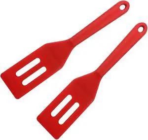 Small Spatula, 2 PCS Mini Tiny Flexible Silicone Kitchen Turner Spatulas Set for Nonstick Cookware Small Spatula, 2 PCS Mini Tiny Flexible Silicone Kitchen Turner Spatulas Set for Nonstick Cookware