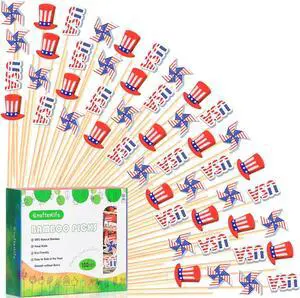 100pcs Patriotic Cocktail Picks Red White Blue 4th of July Decor Toothpicks Stick Skewer for Appetizer Charcuterie Accessories Fourth July Independence Memorial Veterans Election Day Party Decorations 100pcs Patriotic Cocktail Picks Red White Blue 4th of July Decor Toothpicks Stick Skewer for Appetizer Charcuterie Accessories Fourth July Independence Memorial Veterans Election Day Party Decorations