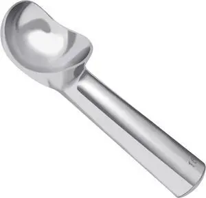 Pimoys Ice Cream Scoop, 7 Inch Aluminum, Nonstick, Bright Silver | One-piece aluminum, anti-freeze handle, cuts hard ice cream, gelato & sorbet, hand wash only Pimoys Ice Cream Scoop, 7 Inch Aluminum, Nonstick, Bright Silver | One-piece aluminum, anti-freeze handle, cuts hard ice cream, gelato & sorbet, hand wash only