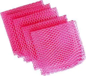 Dish Washing Net Scrubber 5pcs/ Innovative Mesh Cloth, Quick Dry - No More Sponges with Smell / 11.5 by 11.5 inches/Advanced Raw Material-Polypropylene 100% (Pink 5) Dish Washing Net Scrubber 5pcs/ Innovative Mesh Cloth, Quick Dry - No More Sponges with Smell / 11.5 by 11.5 inches/Advanced Raw Material-Polypropylene 100% (Pink 5)