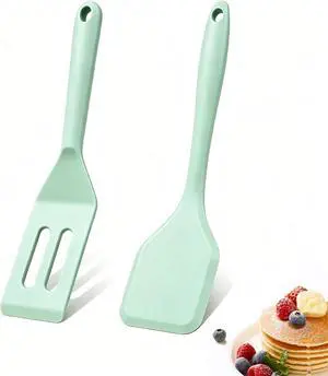 Small Silicone Spatula Set, Mini Spatulas for Baking, Cooking, Serving | Heat resistant to 446°F, thin narrow spatulas for kitchen use safe for non stick frying pans, great for cookies & brownies Small Silicone Spatula Set, Mini Spatulas for Baking, Cooking, Serving | Heat resistant to 446°F, thin narrow spatulas for kitchen use safe for non stick frying pans, great for cookies & brownies