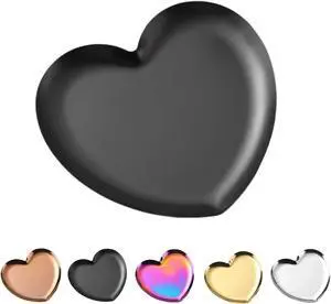 Heart Shaped Stainless Steel Spoon Rest for Stove Top, Cute Spoon Rest for Kitchen Counter, Cooking Spoon Holder for Kitchen Counter, Utensil Rest for Spatula Ladle or Tong, 1 PCS (Matte black) Heart Shaped Stainless Steel Spoon Rest for Stove Top, Cute Spoon Rest for Kitchen Counter, Cooking Spoon Holder for Kitchen Counter, Utensil Rest for Spatula Ladle or Tong, 1 PCS (Matte black)