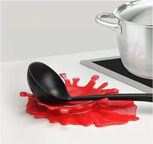 Spoon Rest Holder Silicone Ketchup Shape Holders Splash Spoon Rest by Mustard Kitchen Cooking Aid Cup Holder Creative Gift Spoon Rest Holder Silicone Ketchup Shape Holders Splash Spoon Rest by Mustard Kitchen Cooking Aid Cup Holder Creative Gift