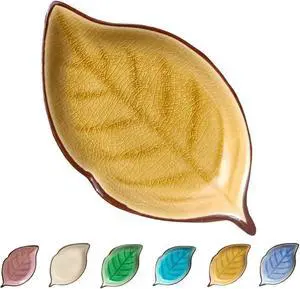 Ceramic Spoon Rest for Stove Top & Kitchen Counter Cooking Spoon Holder for Stove, Cute Spoon Rest for Utensil Spatula Tong Rest Ladle Holder, Crackle Glaze Leaf Kitchen Accessories 1 PC (Fall yellow) Ceramic Spoon Rest for Stove Top & Kitchen Counter Cooking Spoon Holder for Stove, Cute Spoon Rest for Utensil Spatula Tong Rest Ladle Holder, Crackle Glaze Leaf Kitchen Accessories 1 PC (Fall yellow)