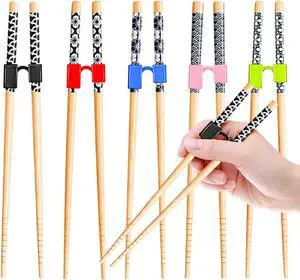 EAEDMY 5 Pairs Kid Adult Training Chopsticks Trainers for Beginners, Japanese Wooden Beginners Training Chopsticks Helpers Set, Reusable, Dishwasher Safe, L8.86Inch(1.Japanese pattern A) EAEDMY 5 Pairs Kid Adult Training Chopsticks Trainers for Beginners, Japanese Wooden Beginners Training Chopsticks Helpers Set, Reusable, Dishwasher Safe, L8.86Inch(1.Japanese pattern A)