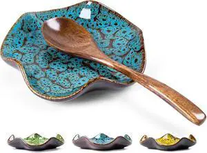 Spoon Rest for Stove Top, 5.3 Inch Ceramic Spoon Holder for Kitchen Counter | Ladle, Spatula,Chopstick, Coffee Spoon Rest, Cute Kitchen Decor House Warming Gifts Spoon Rest for Stove Top, 5.3 Inch Ceramic Spoon Holder for Kitchen Counter | Ladle, Spatula,Chopstick, Coffee Spoon Rest, Cute Kitchen Decor House Warming Gifts