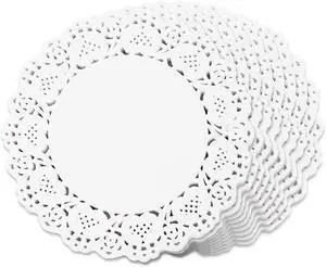 Paper Doilies 7 inch Round White Lace Doilies Paper Disposable Round Paper Doilies for Buffet Cake Fried Food Party Wedding Tableware Decoration 150PCS Paper Doilies 7 inch Round White Lace Doilies Paper Disposable Round Paper Doilies for Buffet Cake Fried Food Party Wedding Tableware Decoration 150PCS
