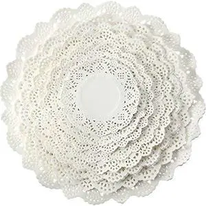 Boao 160 Pcs White Paper Doilies for Wedding & Holiday Table Decor, 8 Sizes | Assorted Sizes Round Lace Doilies for Dessert Tables Bulk, Elegant Parties & Christmas Events (4.512 Inch / 11.430.5 Cm) Boao 160 Pcs White Paper Doilies for Wedding & Holiday Table Decor, 8 Sizes | Assorted Sizes Round Lace Doilies for Dessert Tables Bulk, Elegant Parties & Christmas Events (4.512 Inch / 11.430.5 Cm)