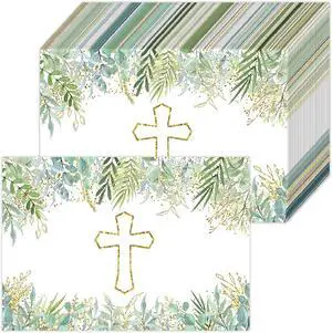 Paper Placemats Disposable 50 Pack Blessed Cross Placemats 16x 11 Inch Eucalyptus Summer Seasonal Paper Table Mats for Home Kitchen Dining Table Party Decoration(Cross) Paper Placemats Disposable 50 Pack Blessed Cross Placemats 16x 11 Inch Eucalyptus Summer Seasonal Paper Table Mats for Home Kitchen Dining Table Party Decoration(Cross)