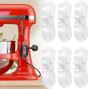 6PCS Clear Cord Organizer for Appliances, Kitchen Appliance Cord Organizer Stick On, Appliance Cord Holder, Cord Wrappers, Cord Winder for Pressure Cooker, Air Fryer, Blender, Coffee Maker, Toaster 6PCS Clear Cord Organizer for Appliances, Kitchen Appliance Cord Organizer Stick On, Appliance Cord Holder, Cord Wrappers, Cord Winder for Pressure Cooker, Air Fryer, Blender, Coffee Maker, Toaster