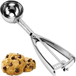 Cookie Scoop, Ice Cream Scoop,18/8 Stainless Steel, Cookie Scoops for Baking, 4Tbsp/ 60ml/ 2oz Cookie Dough Scoop, Ice Cream Scooper with Trigger Release, Cookie Scooper for Baking(#16) Cookie Scoop, Ice Cream Scoop,18/8 Stainless Steel, Cookie Scoops for Baking, 4Tbsp/ 60ml/ 2oz Cookie Dough Scoop, Ice Cream Scooper with Trigger Release, Cookie Scooper for Baking(#16)