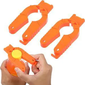 Plastic Bottle Cap Opener,2 Pack,Water Bottle Opener,Orange Soda Can Opener | 3 in 1 Multi-Purpose Water Bottle Opener, for Arthritic Hands, Seniors Plastic Bottle Cap Opener,2 Pack,Water Bottle Opener,Orange Soda Can Opener | 3 in 1 Multi-Purpose Water Bottle Opener, for Arthritic Hands, Seniors