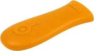Lodge Silicone Hot Handle Holder for 9 Inch and Larger Skillets, Orange | Heat-Resistant Cast Iron Skillet Handle Cover, Dishwasher-Friendly Silicone Grip Sleeve, Reusable Accessory Lodge Silicone Hot Handle Holder for 9 Inch and Larger Skillets, Orange | Heat-Resistant Cast Iron Skillet Handle Cover, Dishwasher-Friendly Silicone Grip Sleeve, Reusable Accessory