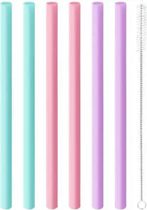 Joshey Replacement Straws for Owala FreeSip 24oz & 32oz, 6 Pack | Water Bottle Replacement Accessories | BPA-Free Reusable Plastic Straws | Includes Cleaning Brush Joshey Replacement Straws for Owala FreeSip 24oz & 32oz, 6 Pack | Water Bottle Replacement Accessories | BPA-Free Reusable Plastic Straws | Includes Cleaning Brush