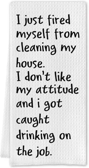 Funny KItchenTowels - Funny DishTowels for Kitchen,Sarcastic Sayings Kitchen Bathroom Decor(16 X 24 Inches) Funny KItchenTowels - Funny DishTowels for Kitchen,Sarcastic Sayings Kitchen Bathroom Decor(16 X 24 Inches)